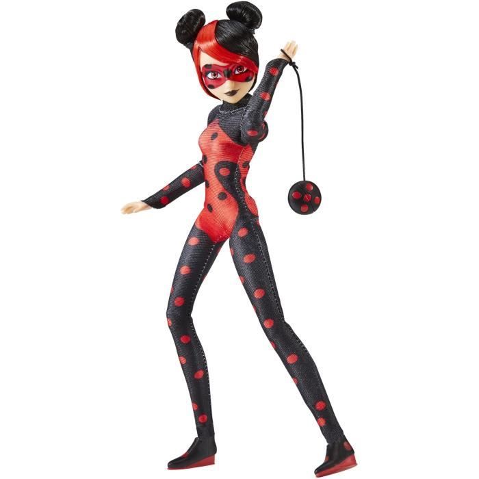 Poupée articulée - BANDAI - Miraculous World Paris - Shadybug - 26 cm