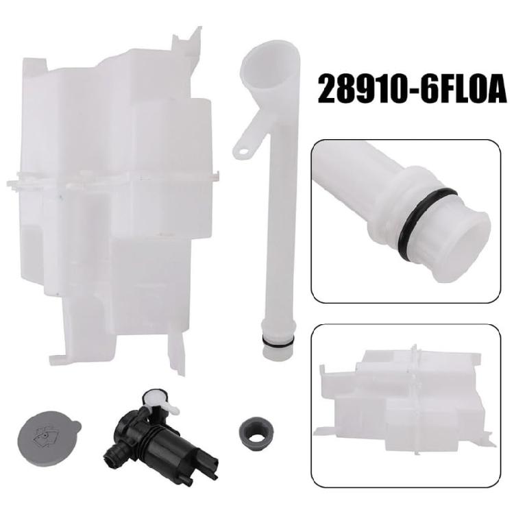 Прямая установка Бачок омывателя лобового стекла28910-6FP0A 28910-6FL0A NI1288184 Подходит для автомобилей Герметичная конструкция