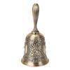 European Metal Bell Vintage Rose Bronze Handbell Home Attachment Restaurant Modern Simplicity Zinc Alloy Pet Training Handbell