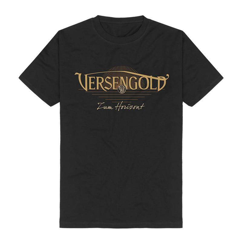 Versengold German band Western and Eastern trendy rock music T-shirt with American-style pure cotton printed short sleeves