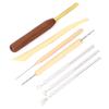 7Pcs Clay Sculpting Set Pottery Carving Sculpture Shaping Tool Art Craft DIY Tools