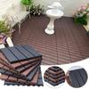 30x30 см Уличная плитка для пола из пластика для стыковки напольных покрытий для балкона, двора, террасы, ремонт водонепроницаемого пластикового пола