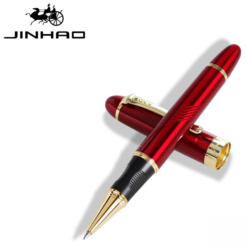 Ручка-роллер Jinhao X450 Золотой зажим Полностью металлическая Разноцветная Jinhao X450 Принадлежности Письменные Канцелярские товары