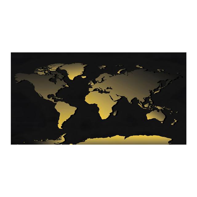 World Map Poster Canvas Painting Picture Print Cuadros Art Decoration Mural For Modern Home Living Room Wall Decor No Frame