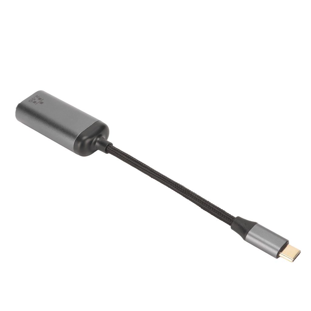 USB C To Ethernet Adapter High Speed Plug and Play USB Type C To RJ45 2.5G Gigabit Ethernet LAN Network Adapter