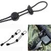 2pcs Backpack Hiking Stick Holder Walking Pole Fixing Buckle Elastic Rope