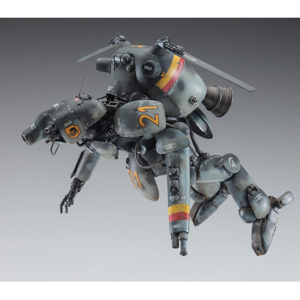 Hasegawa Maschinenkrieger Space Humanoid Беспилотный перехватчик Grosserhund Schwarzhund 120 Scale Пластиковая модель 64123