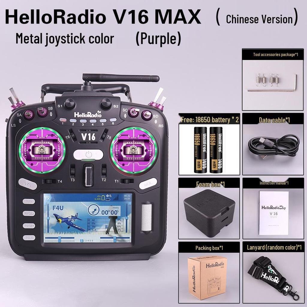 ПриветРадио V16 MAX: Открытый исходный код многопротокольного пульта дистанционного управления с металлическим джойстиком и высокочастотным EdgeTX для дронов