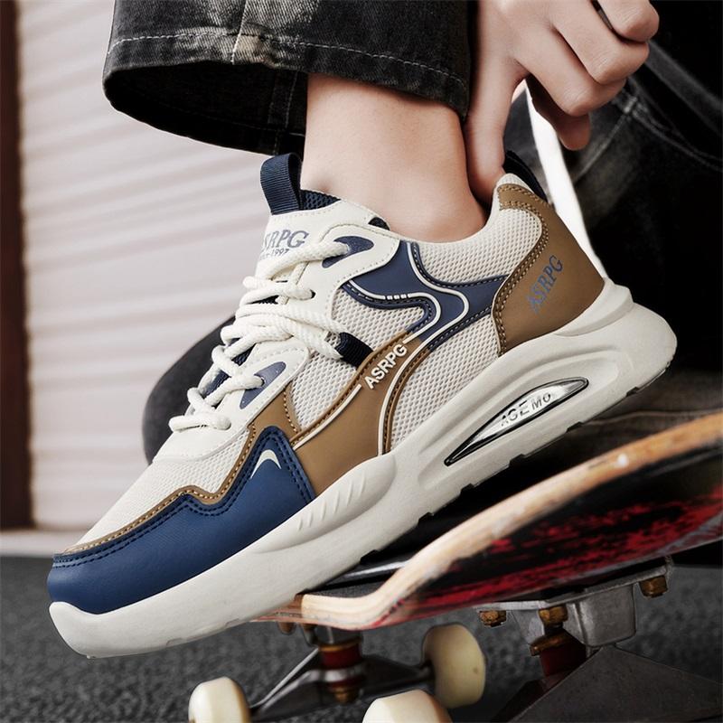2026 Spring New Mesh Breathable Sports Shoes Men's Casual Trendy Running Shoes Summer Fashion Men's Shoes Suitable for Outdoor Sports