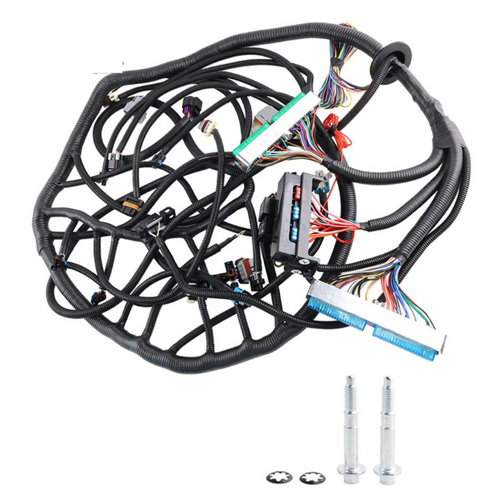 Двигатель LS LS3 Vortec Отдельная коса проводов 4.8 5.3 6.0 (Электронное управление дроссельной заслонкой)  РАЗЪЕМЫ ТОПЛИВНЫХ ФОРСУНОК (4L60E DBW)