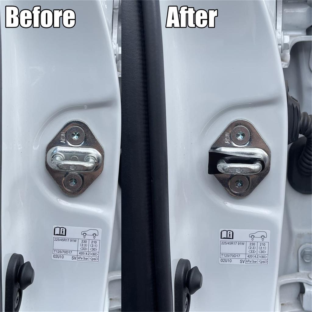 XUKEY Амортизатор замка двери автомобиля Буфер замка двери автомобиля Демпфирующий амортизатор Подходит для Mitsubishi