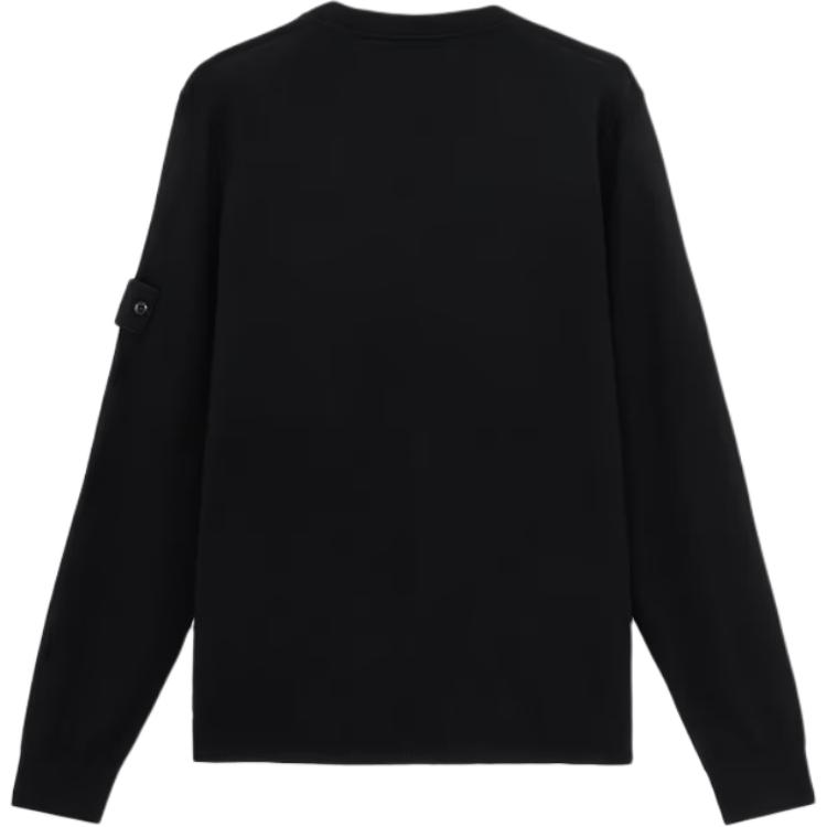 STONE ISLAND Свитер с круглым вырезом свободного кроя серии Ghost Мужской свитер 8115566FC-V0029