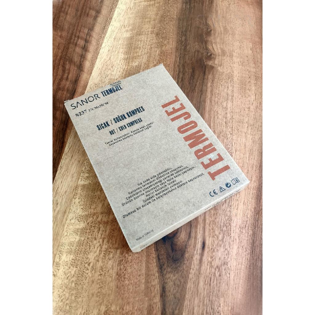 Большой термогель - Горячий холодный компресс 27x35 см - Тканевый ледяной гель