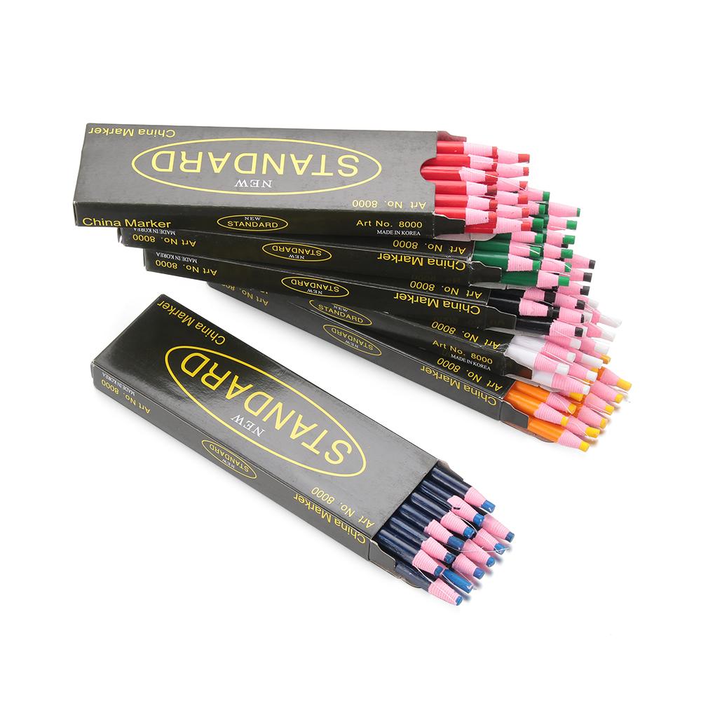 12 шт. швейные принадлежности для лоскутного шитья карандаш для одежды портновский мел принадлежности для портнихи маркер ручка