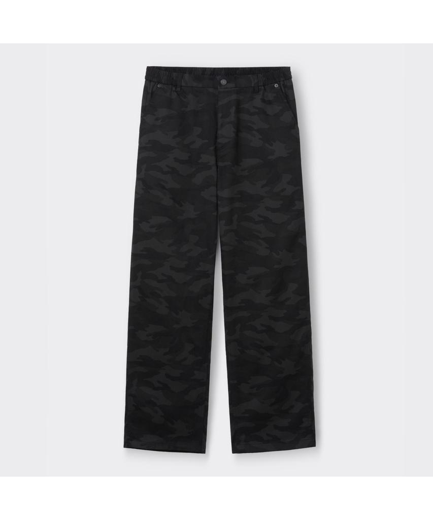 Keoseuuteommellou Gray Relaxed Fit Camouflage Pants Cwpas26122Gyx