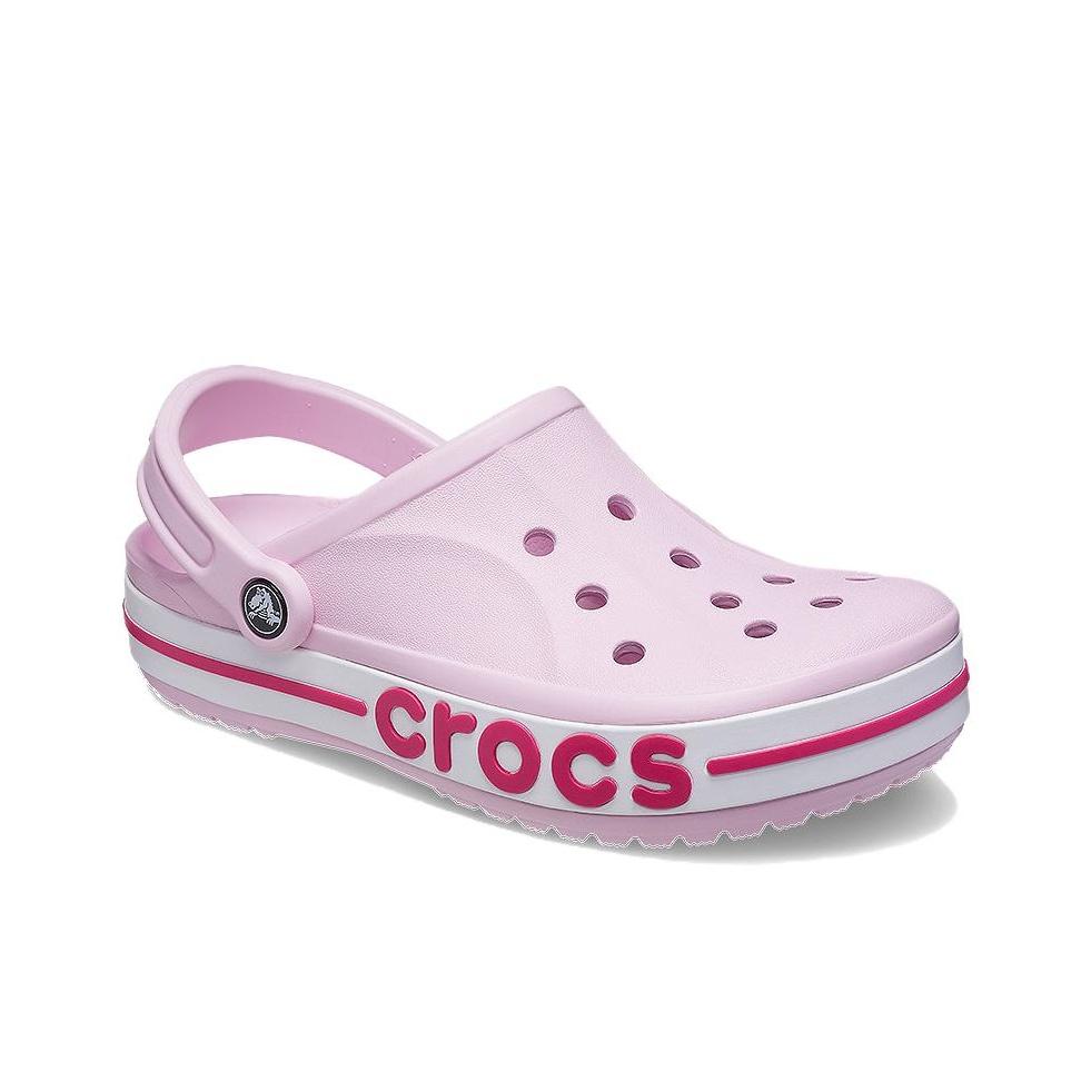 Crocs Bayaband Удобные Универсальные Клоги Унисекс Обувь Конфетно-Розовый 205089-6TG