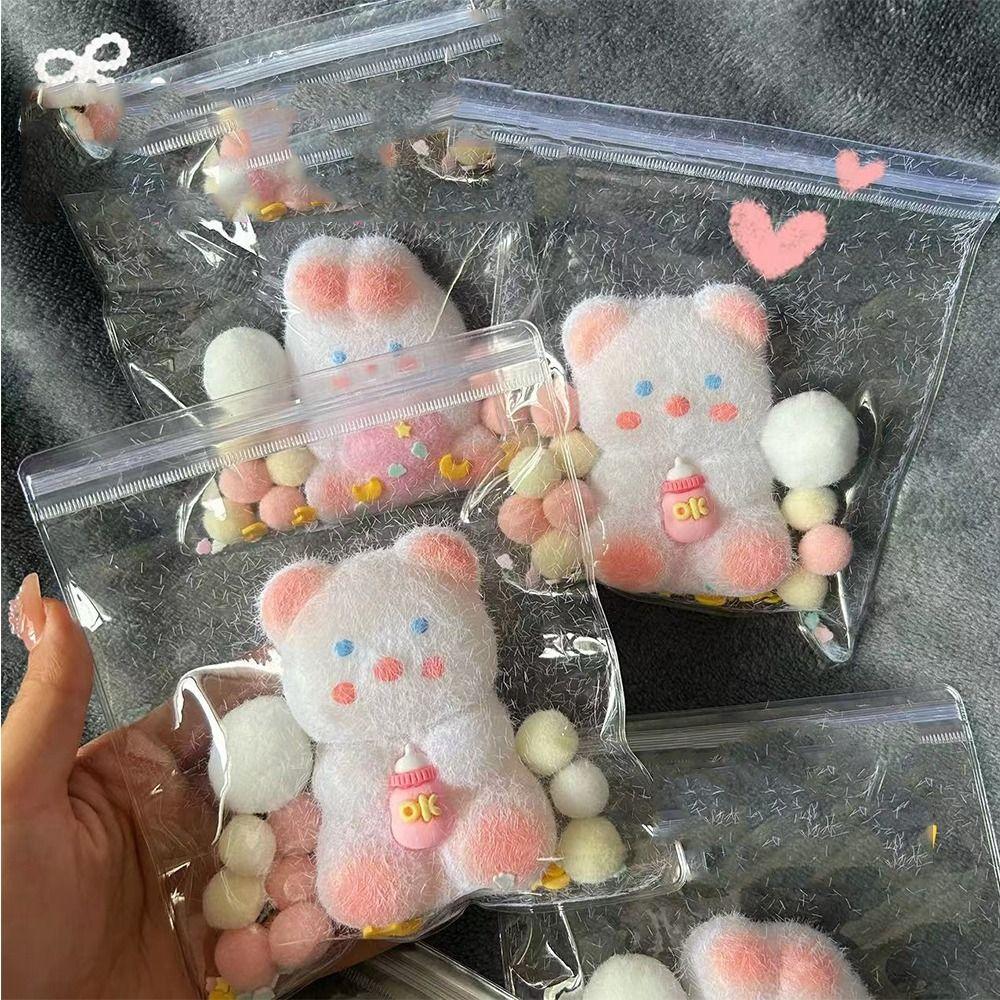 Lamb Cartoon Bear Squeeze Toys Cat Cartoon Fidget Toy Soft Pinch Decompression Toy  Children