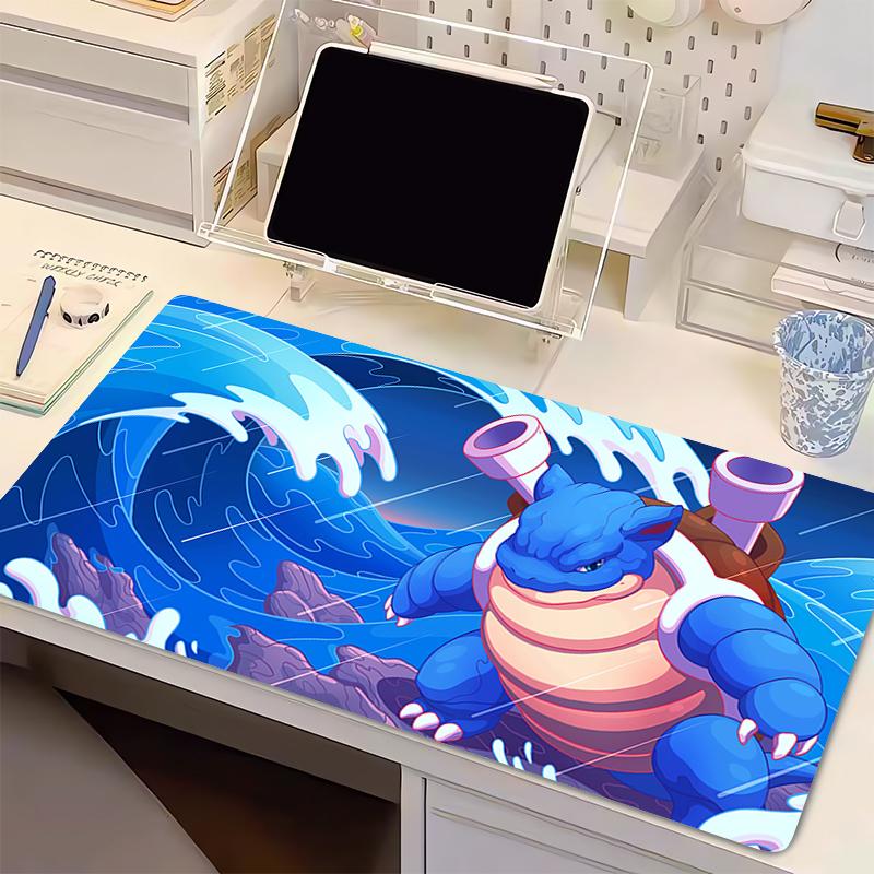 Mouse pad Professional E-sports Speed PC Gaming P-Pokemon Squirtle Rubber Keyboard Pad Notbook Desk Mat Mousepad For Best Gift
