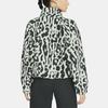 Nike Спортивная одежда Женская куртка из шерпы Stay Warm с животным принтом и воротником-стойкой Темно-дымчато-серая CU6592-070