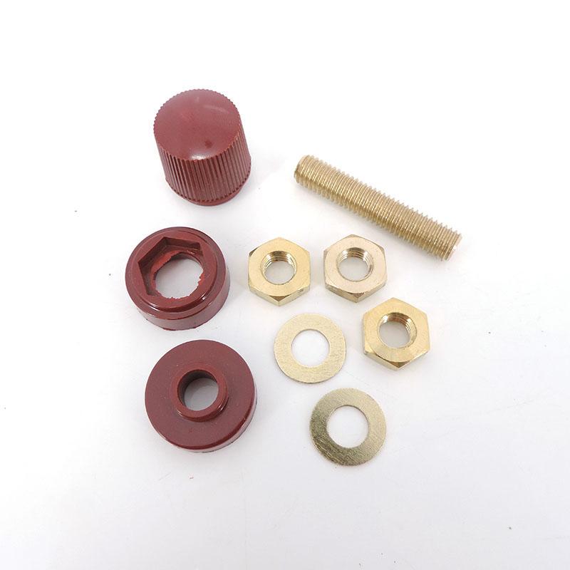 6mm 8mm 10mm Brass Stud Binding Post Premium Remote Battery Power Junction Connector M6 M8 M10 Replacement Terminal Plug Jumper
