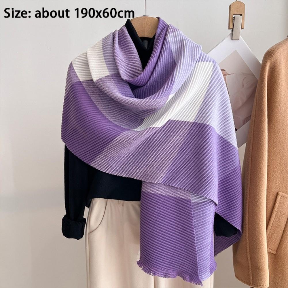 Windproof Keep Warm Blanke Multi-Colored Pashmina Fashion Scarf Shawl Winter