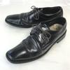 KANSAI MAN Collection by Kansai Yamamoto Goodyear Welt Leather Plain Toe Shoes Size 25.5cm Black Dress Shoes(USED)
