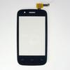 Black Touch Screen Glass + Adhesive for Wiko Ozzy