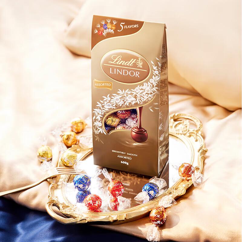 Lindt Пакет шоколадных трюфелей Lindor