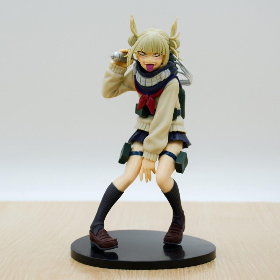 ! аниме академия героев аниме фигурка toga himiko красивая форма экшн-фигурки ПВХ модель игрушка коллекция для взрослых статуэтка фанаты