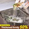 1pc Sink Triangle Drain Basket Stainless Steel Kitchen Residue Filter Net Basket Leakage Wash Vegetable Basket Storage Shelf