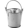 Mini Zinc Buckets with Handle. Ref 558861
