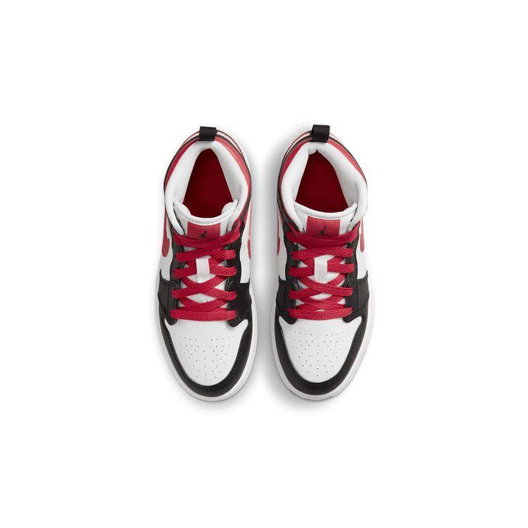 Air Jordan 1 Mid PS White Very Berry Black 640734-016