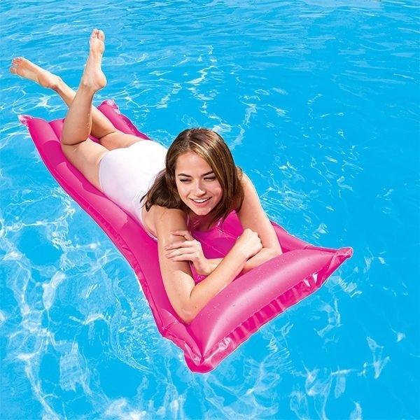 Mattress Colorful Inflatable Buoy Yellow Sea Pool