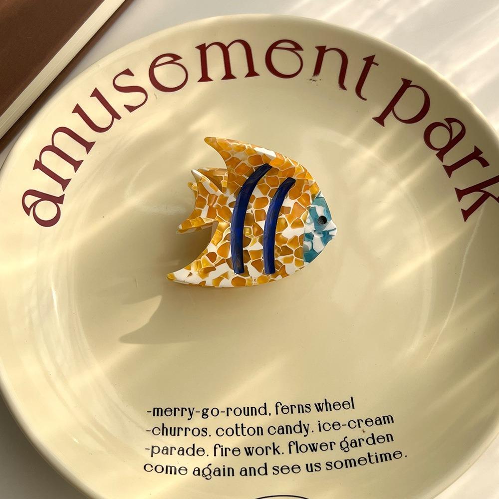 Cute Fish Collection Hair Clips Colorful Hair Accessories Trendy Hair Claw  for Women