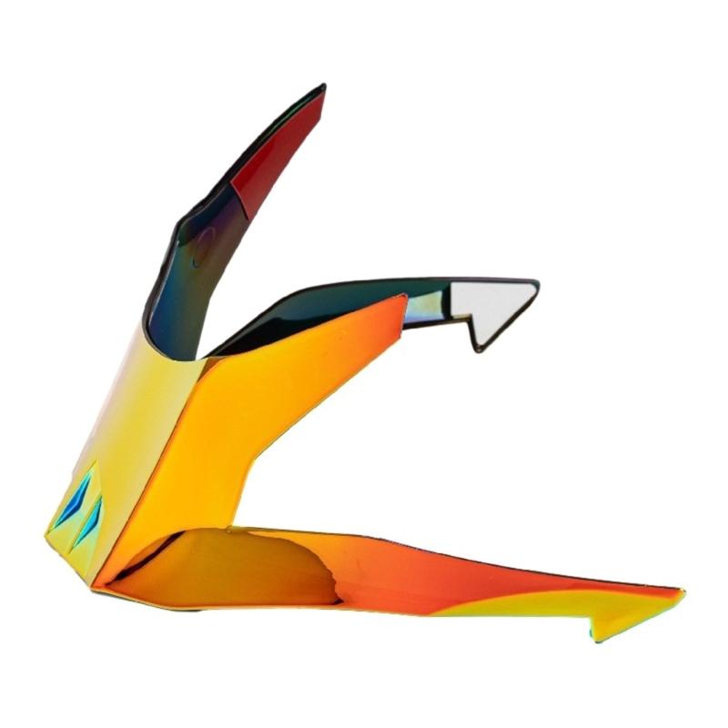 Lightweight Large Rear Wing Accessory Suitable for FF801 Enhanced Stability on Helmets Enhanced Comfort & Reduced Noise