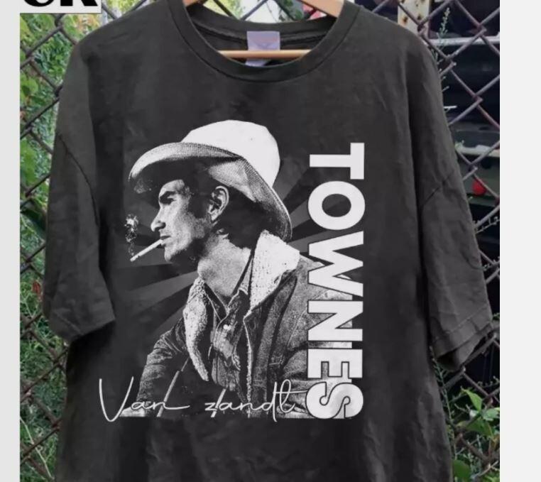 Vintage Townes Van Zandt Shirt, Country Tee, Gift For Fans S-5Xl