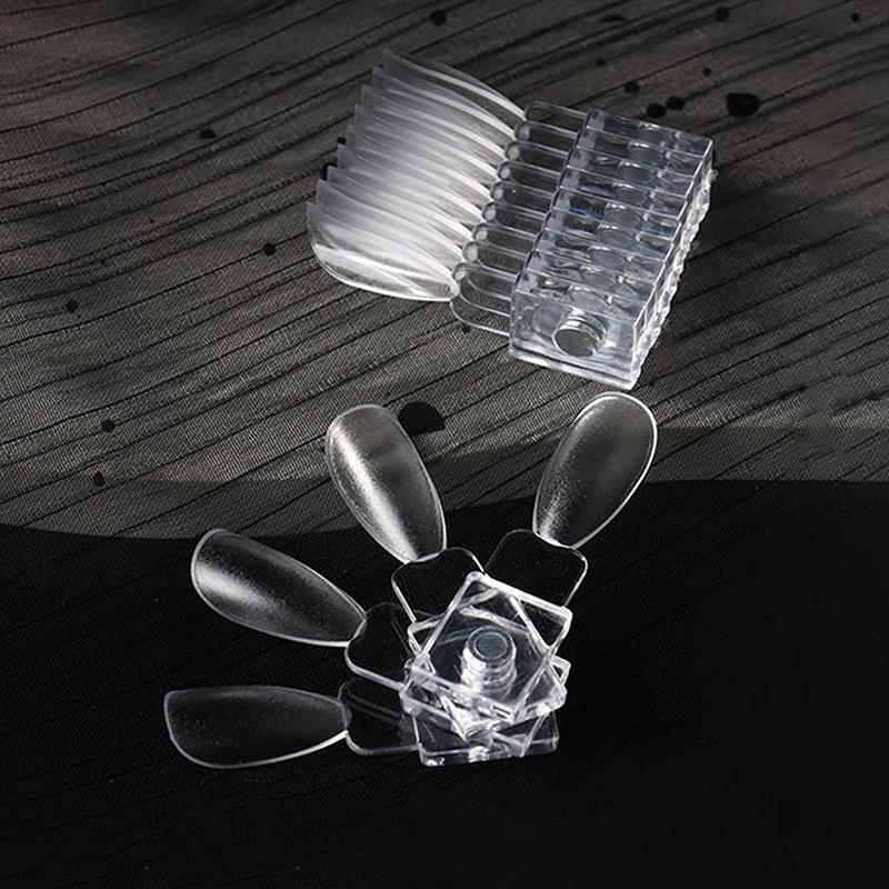 24 шт. Палитра цветов лака Магнитный дисплей типсов для наращивания Прозрачная цветовая карта Подставка для гель-лака Палитра для ногтей Клей для ногтей Практика