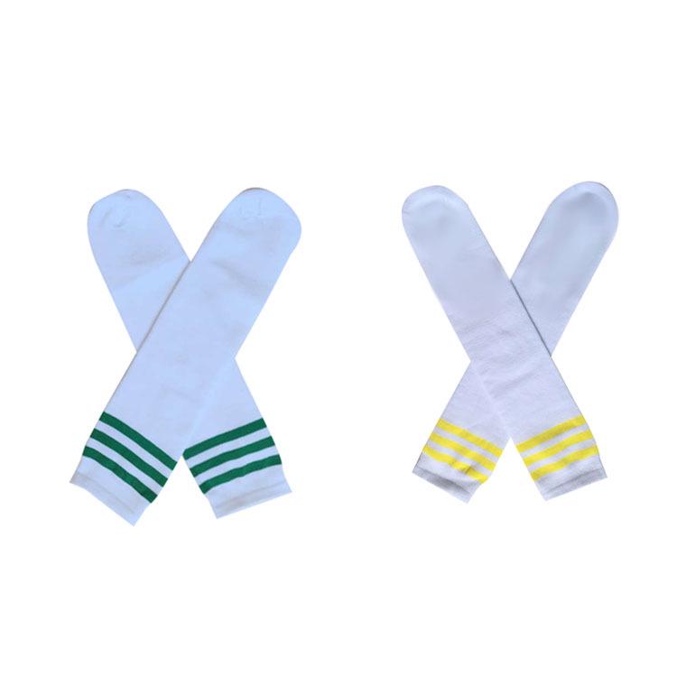 Красные гольфы до середины икры и носки для косплея на Хэллоуин для спорта, танцев и JK-стиля