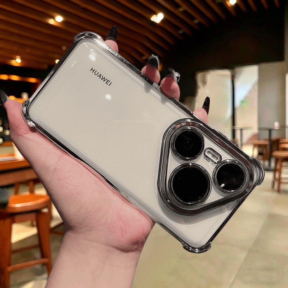 Чехол для Huawei Pura 90 Pro Max, легкий, прозрачный, с усиленными углами, противоударный, защитная крышка для телефона, чехол для Huawei Pura 90 Pro