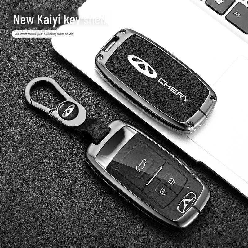 Чехол для ключа Chery Kaiyi и Xuanjie Pro - Корпус ключа для 21 модели - Стильный защитный чехол для мужчин.