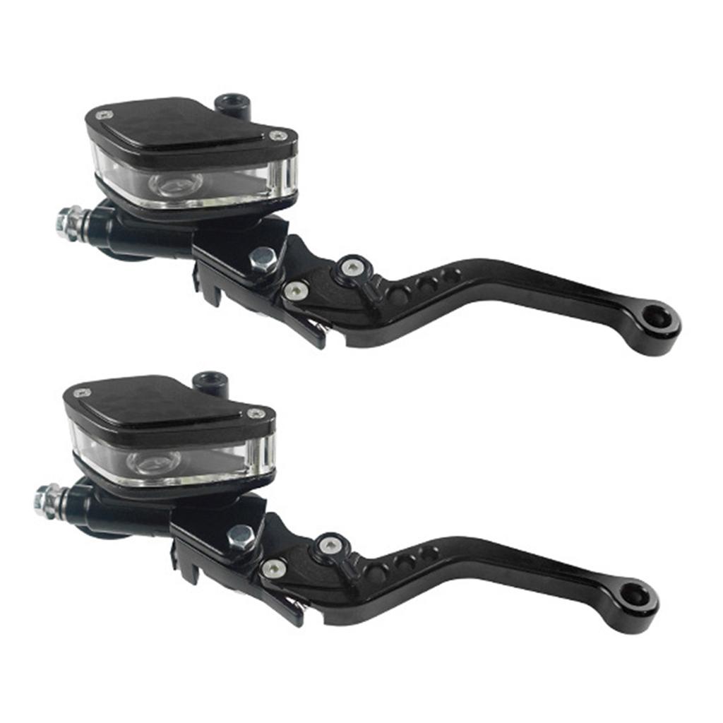 Универсальный рычаг сцепления переднего тормозного цилиндра мотоцикла для кроссового мотоцикла со стандартным рулем 7/8" 22 мм