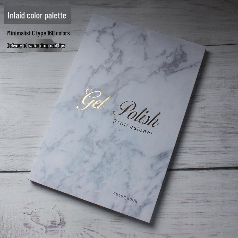 Доска для демонстрации лаков для ногтей: Альбом-палитра акриловых гелей