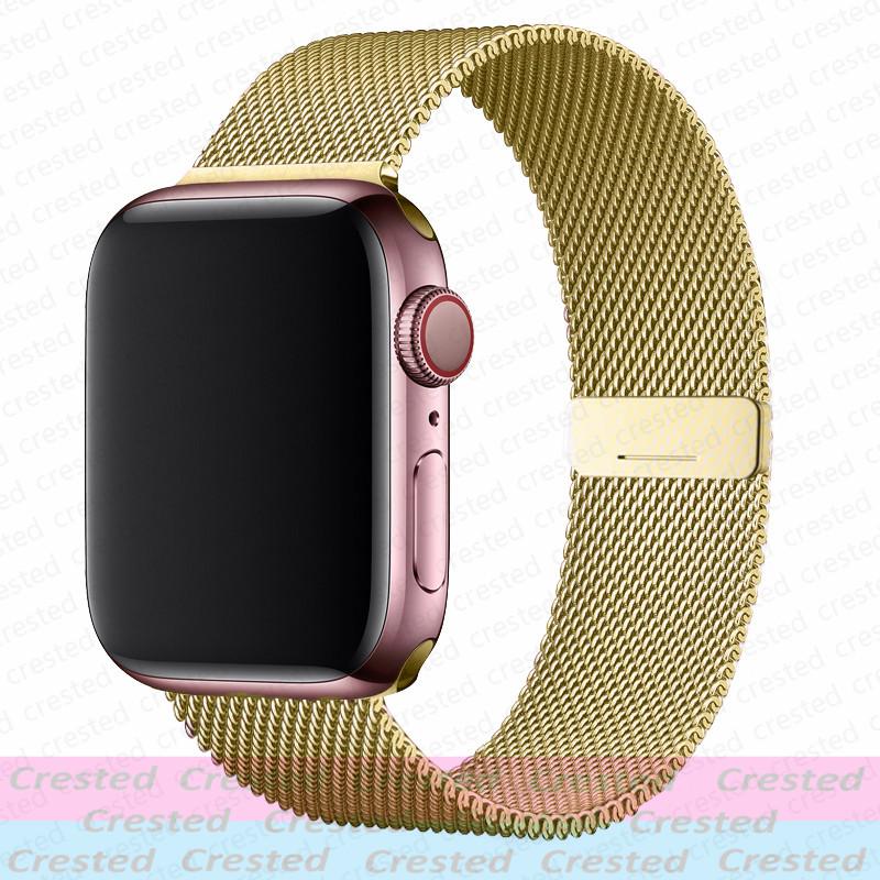Миланская петля Ремешок Для Apple Watch Ремешок 44мм 40мм 45мм 41мм 49мм 42мм 38мм correa bracelet iWatch серия 3 6 se 7 8 9 5 ultra 2