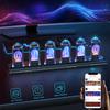 Умное управление Bluetooth/WiFi APP Nixie цифровые ламповые часы USB LED IPS цветной экран дисплей для игровой комнаты настольный декор идея подарка
