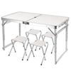 Outdoor Aluminum Folding Table and Chairs Set