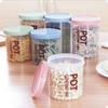 Transparent Refrigerator Storage Tank Sealed Grain Fresh Preservation Box Cereal Jars  for Kitchen