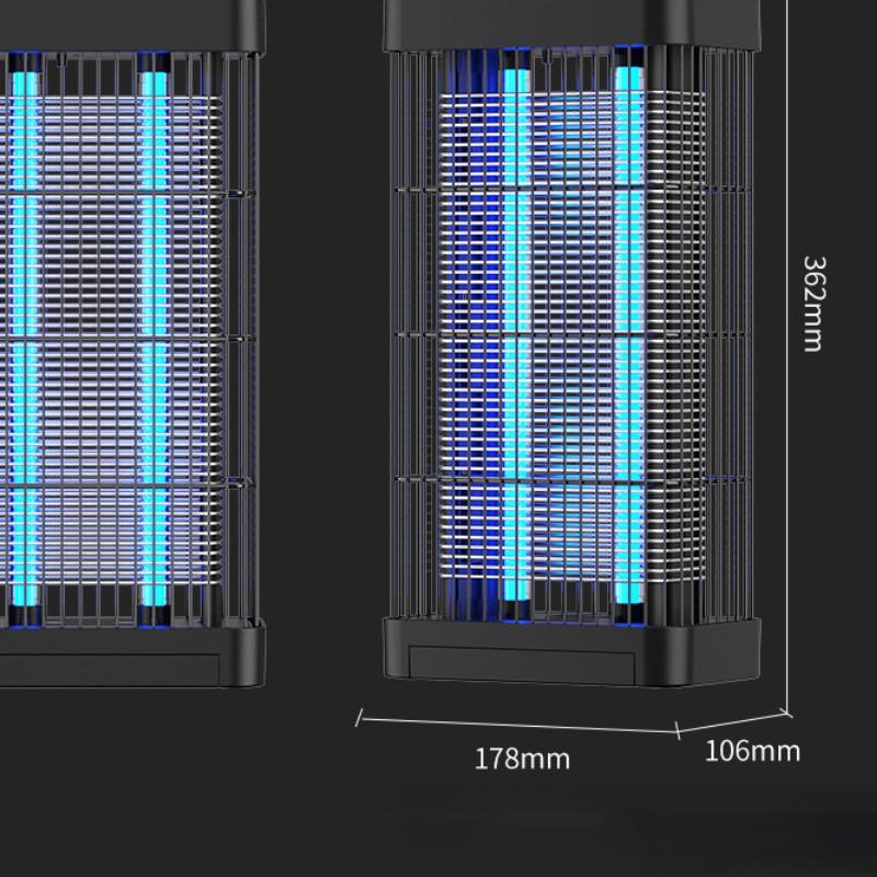 Бытовая электрическая ловушка для комаров Внутренний высоковольтный уничтожитель комаров Широкоугольная лампа-репеллент от комаров Новый 178*106*362мм
