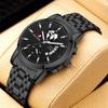 Men's Quartz Watch Classic Men's Business Watch Fashion Military Watch Analog Calendar Watch Casual Watch