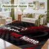 Crystal Velvet Square Rug Custom NameToyota Supra Pattern Non Slip Home Floor Decor Rug