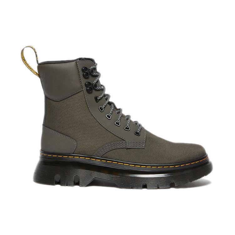 Dr. Martens Короткие ботинки-челси на шнуровке с круглым носком, унисекс, темно-армейский зеленый, 27017029
